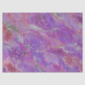 Elegant pink, purple and silver Marble Pattern Tissuepapier (Voorkant)