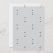 Elegant Pink Purple Floral Rose Invitation Kaart (Achterkant)