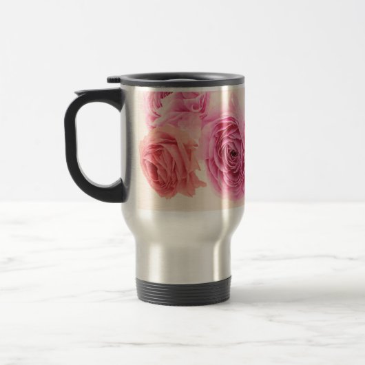 Elegant pink Ranunculus Reisbeker (Links)
