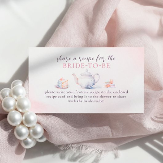 Elegant Pink Roses Vrijgezellenfeest Deel een rece Informatiekaartje