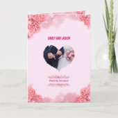 Elegant Pink Wedding invitation (Voorkant)
