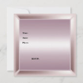 Elegant Pink White Jewel Birthday Kaart (Achterkant)