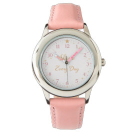 Elegant pink wristwatch – a daily radiance of femi horloge