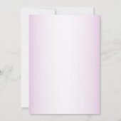 Elegant Pink Yellow Floral Rustic Wedding Kaart (Achterkant)