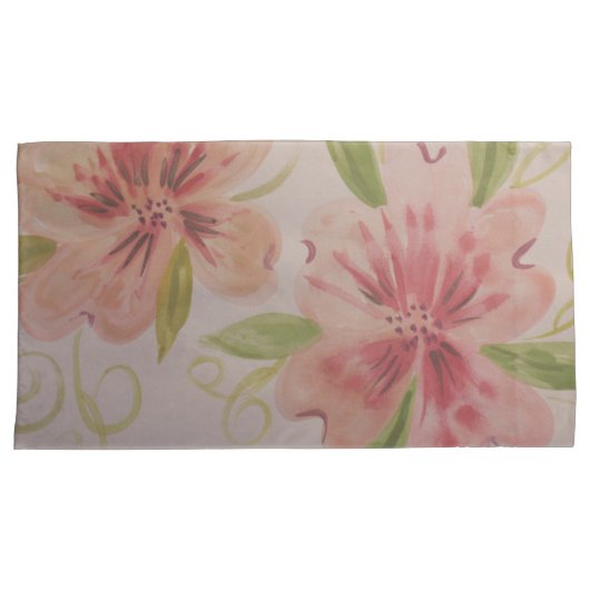 Elegant Pinks Kussensloop (Voorkant-Rechts)