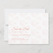 Elegant Pioen Bloemmotief Save The Date