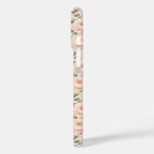 Elegant Pioen Bloempatroon Case-Mate iPhone Case (Achterkant / Links)