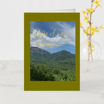 Elegant & pittoresk, Gefeliciteerd Kaart