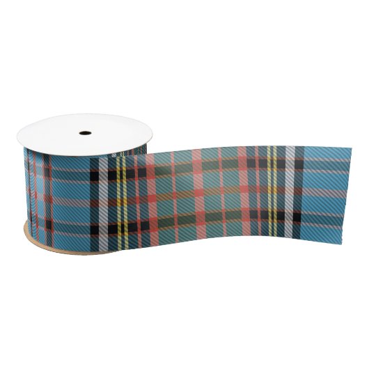 Elegant Plaid Anderson Classic Tartan Satijnen Lint (Spoel)