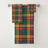 Elegant Plaid Buchanan Tartan Bad Handdoek (Insitu)