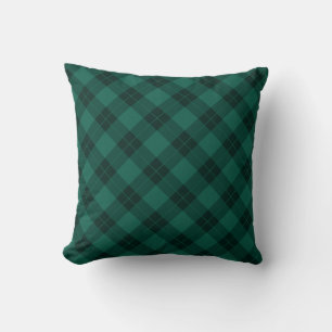 Elegant Plaid Feestdagen Kussen
