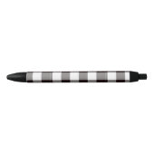 Elegant Plaid Gecontroleerd Zwarte Inkt Pen (Voorkant)