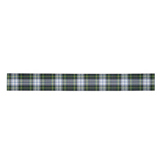 Elegant Plaid Gordon Rustic Tartan Satijnen Lint (Voorkant)