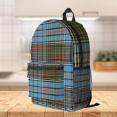 Elegant Plaid Rustic Anderson Tartan Bedrukte Rugzak