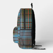 Elegant Plaid Rustic Anderson Tartan Bedrukte Rugzak (Rechts)