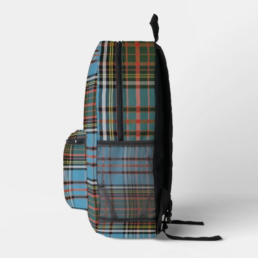 Elegant Plaid Rustic Anderson Tartan Bedrukte Rugzak (Rechts)