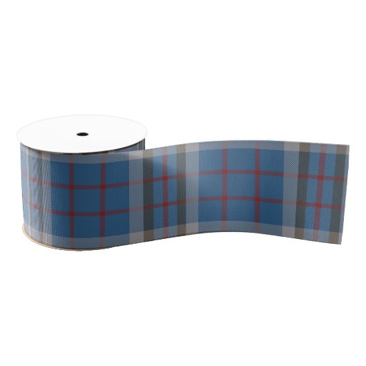 Elegant Plaid Rustic Thompson Tartan Grosgrain Lint (Spoel)