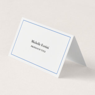 Elegant Plain Minimalist Visitekaartje