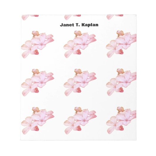 Elegant Plain Simple Professional, klassiek Notitieblok (Voorkant)