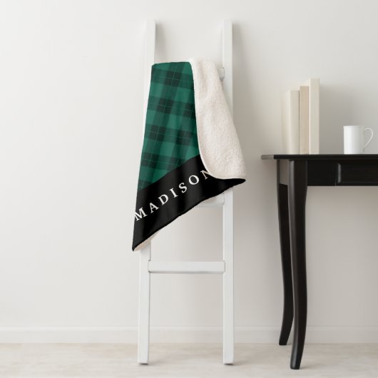 Elegant Play | Gepersonaliseerde Sherpa Blanket Sherpa Deken (In situ)