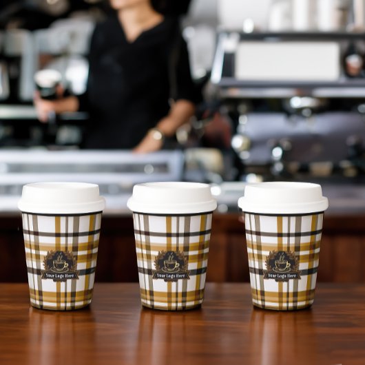 Elegant Play Logo | Modern stijlvol bedrijf Papieren Bekers