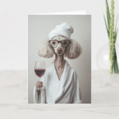 Elegant poedel spa moment (Voorkant)