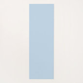 Elegant Poeder Blauw Gepersonaliseerde Naam Yoga M Yogamat (Achterkant)