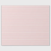 Elegant poeder, roze stripes, verpakkingspapier cadeaupapier (Vlak)