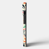 Elegant Poinsettia Pattern OtterBox iPhone Case (Achterkant / Links)