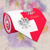 Elegant Poland Stropdas van de vlag van Polen, Eag