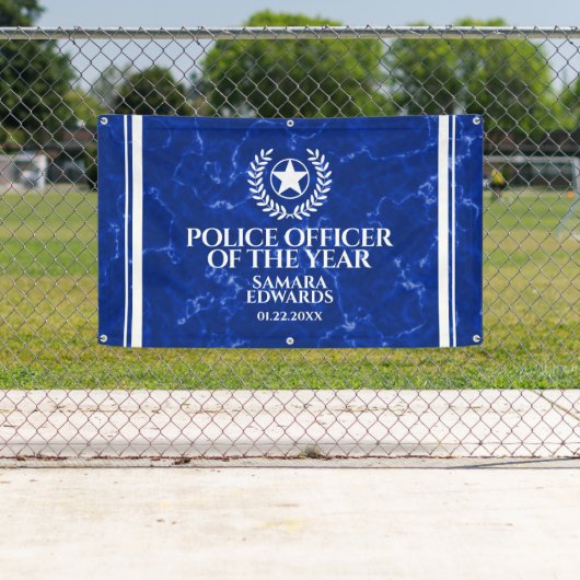 Elegant Police Officer of the Year Blue Marble Spandoek (Insitu)