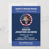 Elegant politiek diner uitnodiging (Voorkant)