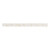 Elegant polka dots - White Gold Grosgrain Lint (Voorkant)