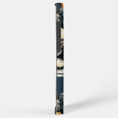 Elegant Pompoen en bloemen herfst patroon Samsung Galaxy Hoesje (Rechterkant)