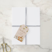 Elegant pompoen Herfst Baby shower dank u Label Cadeaulabel (Met Touw)