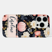 Elegant pompoen herfst patroon Case-Mate iPhone case (Achterkant (horizontaal))