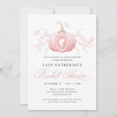 Elegant pompoen Vrijgezellenfeest Kaart (Voorkant)