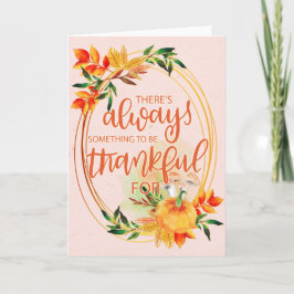 Elegant pompoenen - altijd iets om dankbaar te zij kaart