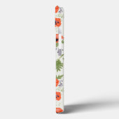 Elegant Poppies Oranje Floral Pattern Case-Mate iPhone Case (Achterkant / Links)