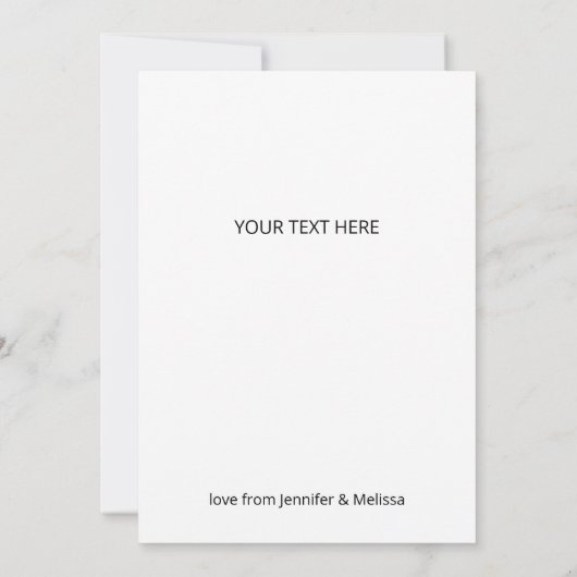 Elegant Poppy Flower Painting Moederdag Kaart (Achterkant)