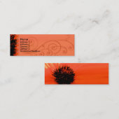 Elegant Poppy Visitekaartje (Voorkant / Achterkant)