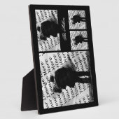 Elegant Portfolio Custom Photo Plaque Fotoplaat (Zijkant)