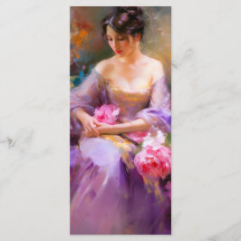 Elegant portret Bladwijzer Menu