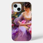 Elegant portret Case-Mate iPhone case (Achterkant)