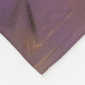 Elegant portret fleece deken (Hoek)