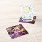 Elegant portret kartonnen onderzetters (Insitu)