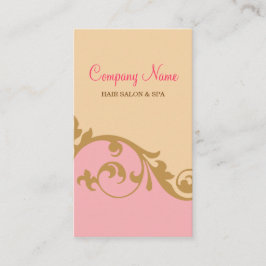 Elegant Posh Visitekaartje (roze)