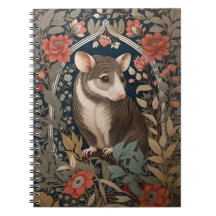 Elegant Possum William Morris geïnspireerd Bloemen