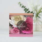 Elegant postkaartenontwerp (Staand voorkant)