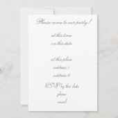 Elegant potloodtekening van vrouw in jurk kaart (Achterkant)